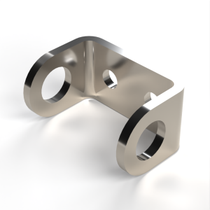 Fäste till gångjärnsaxel, d=16